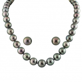 Yellow Gold South Sea Pearl Jewellery Suite